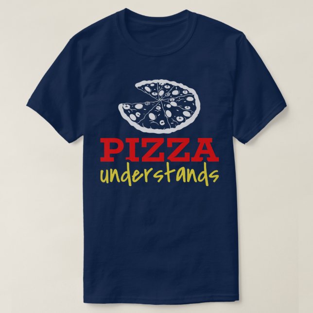 Camiseta Comprensión Pizza 24814567 (Diseño del anverso)