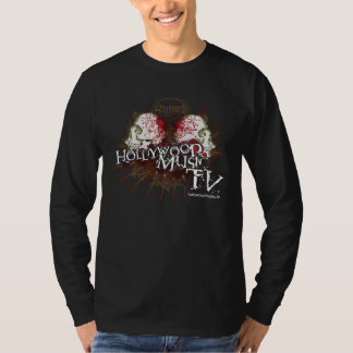 Camiseta Comprensivo-Diseño-Para hombre-Largo-Manga-Bl