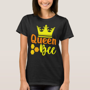 Camiseta Comprimido de la Corona de la Reina Bee