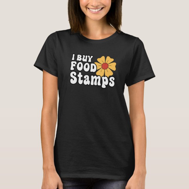 Camiseta Compro Cupones de Alimentos (Anverso)