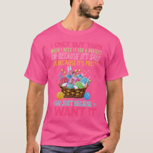 Camiseta Compro Hilo Lo Quiero Crochet Tejer Tejedor Divert