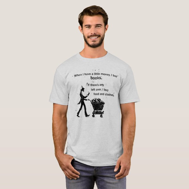 Camiseta Compro libros (Anverso completo)