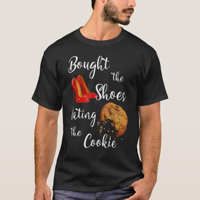 Camiseta Compró Los Zapatos Comiendo La Coca (Anverso)