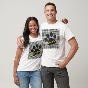 Camiseta Comprobación de color negro de la hoja de cálculo