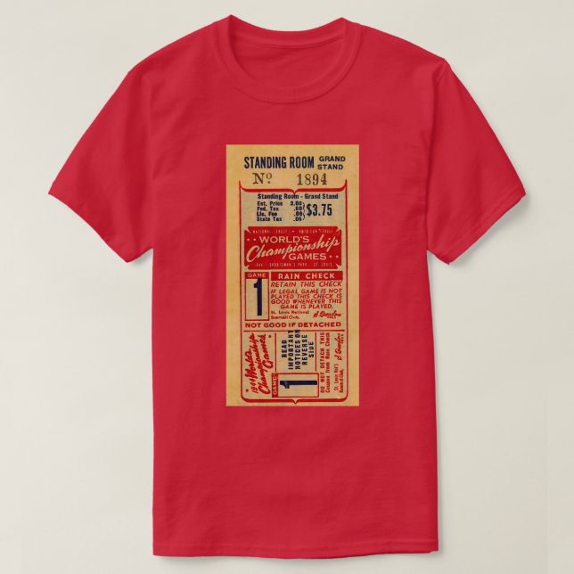 Camiseta Comprobación de la lluvia (Diseño del anverso)