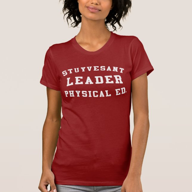 Camiseta Comprobación Ed. del líder de Stuyvestant (Anverso)
