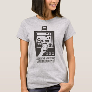 Camiseta Comprobaciones Preventivas de Aplicaciones Monitor