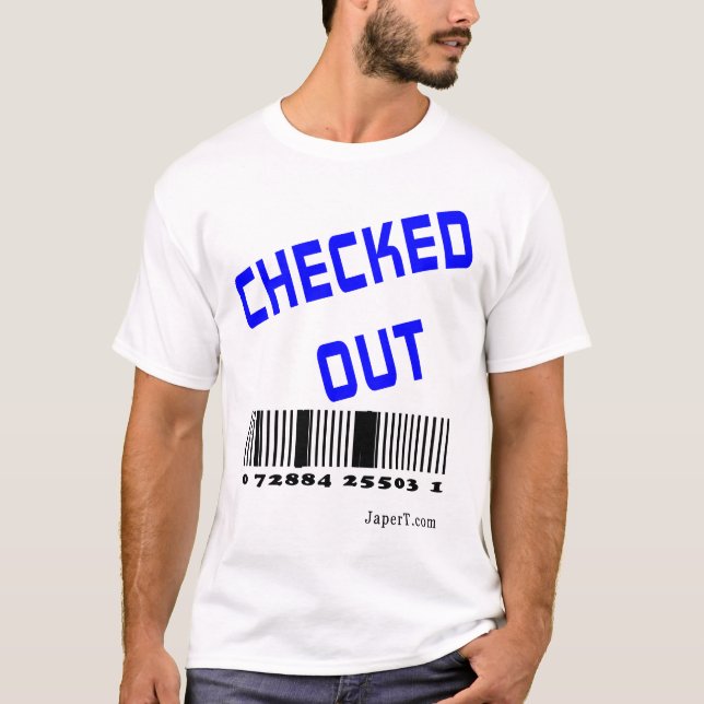 Camiseta Comprobado hacia fuera (Anverso)