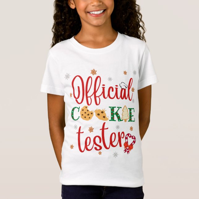Camiseta comprobador de cookies oficial (Anverso)