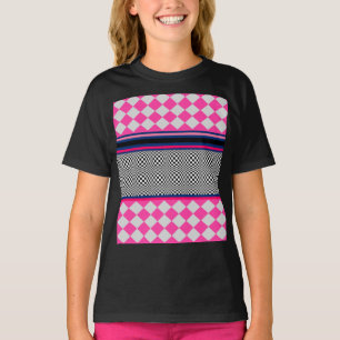 Camiseta Comprobar el diseño de patrones mixtos de bandas K