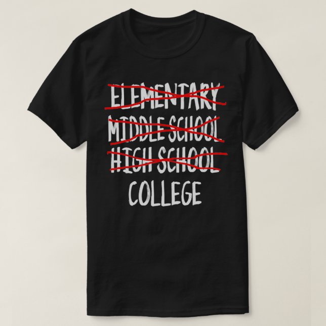 Camiseta Comprobar la 12ª Graduación 2022 (Diseño del anverso)
