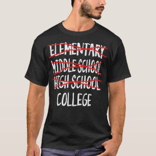 Camiseta Comprobar la 12ª Graduación 2022
