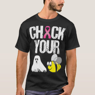Camiseta Comprobar sus abejas boo Divertidas Halloween sobr