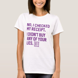 Camiseta Comprobé Mi Recepción