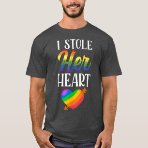 Camiseta Compromiso Con La Pareja Del Orgullo Lgbtq