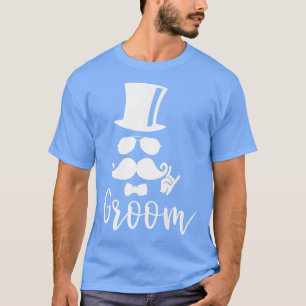 Camiseta Compromiso de la pareja Groom de los hombres Bodas
