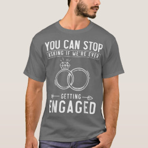 Camiseta Compromiso Revelado Nuevo Compromiso Gracioso Pare