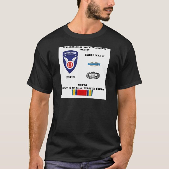 Camiseta Compromisos de la 11ma división aerotransportada (Anverso)