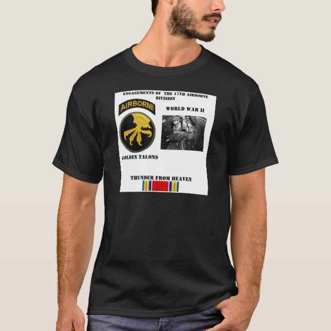 Camiseta Compromisos de la 17ma división aerotransportada (Anverso)