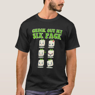 Camiseta Compruebe Six Pack Tofu Día Mundial Vegetariano Ve