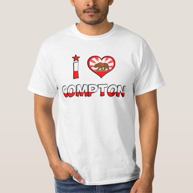 Camiseta Compton, CA (Anverso)