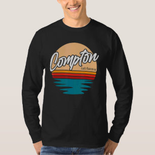 Camiseta Compton California Gangsta Rap California Retro