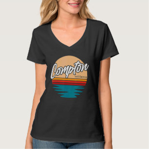 Camiseta Compton California Gangsta Rap California Retro