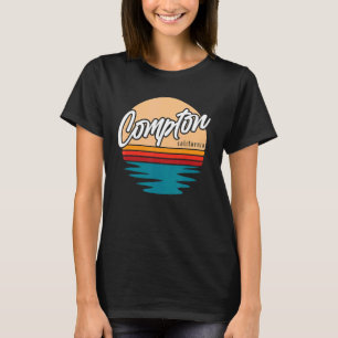 Camiseta Compton California Gangsta Rap California Retro