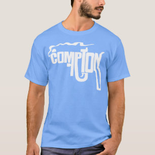 Camiseta COMPTON Smoking Gun Estilo de la Costa Oeste de lo