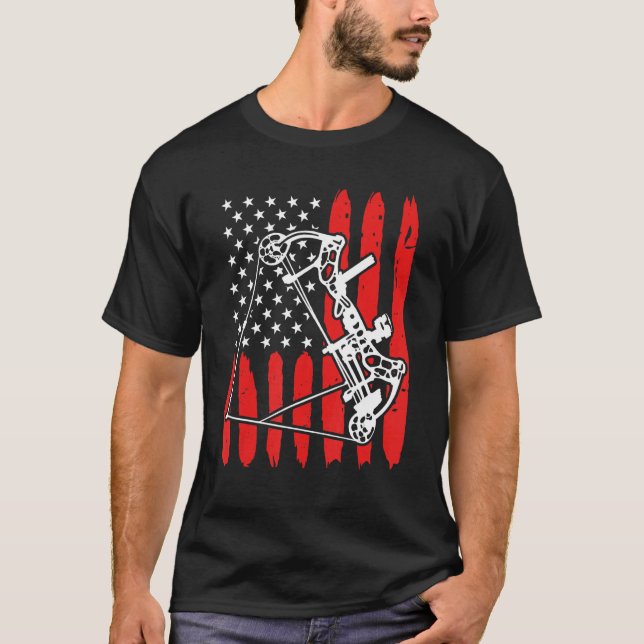 Camiseta Compuesto Bow Archer Ee.Uu. Archery 2 (Anverso)
