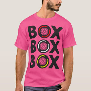 Camiseta Compuesto de neumáticos F1 Box Box Box