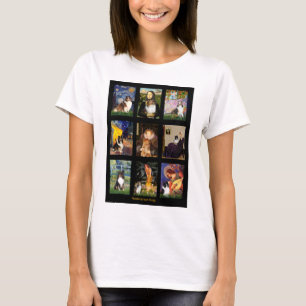 Camiseta Compuesto por la pieza maestra de Sheepdog Shetlan