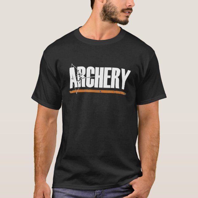 Camiseta Compuesto Recurrente De Arqueros De Arquero De Arc (Anverso)