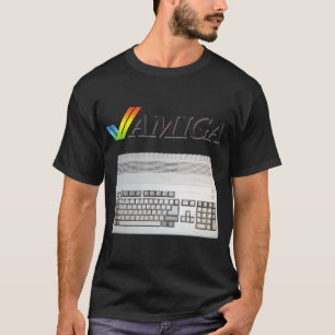 Camiseta Computadora clásica retro vintage Amiga nerd de l