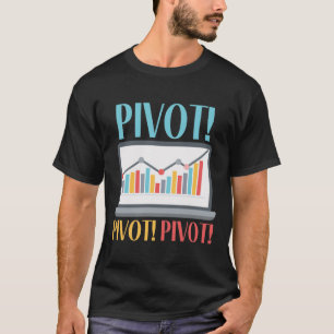 Camiseta Computadora de ciencias de datos de análisis din