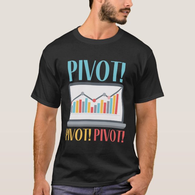 Camiseta Computadora de ciencias de datos de análisis dinám (Anverso)