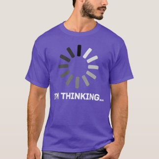 Camiseta Computadora de juegos Nerd Geek Cargando Estoy pen