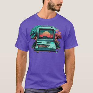 Camiseta Computadora de los años 80