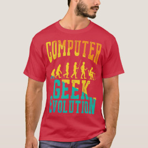Camiseta Computadora Geek Evolution Computer Geek Gamer Par