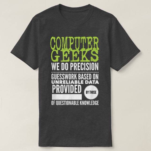 Camiseta Computadora Geeks T Nerd Science Programmer Tech T (Diseño del anverso)
