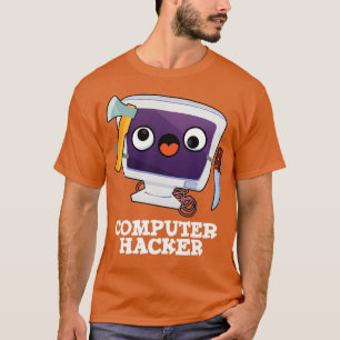 Camiseta Computadora Hacker Funny Technical Pun
