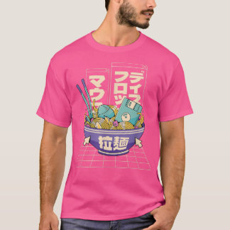 Camiseta Computadora Ramen Anime Noodles Kawaii Japón