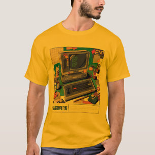 Camiseta Computadora retro