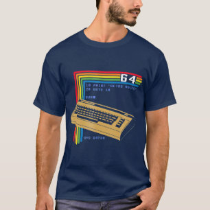 Camiseta Computadora retro C64