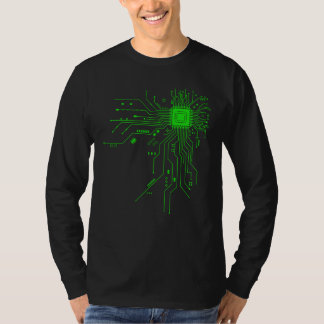 Camiseta Computer CPU Chip PCB Circuit Design Tech Gift