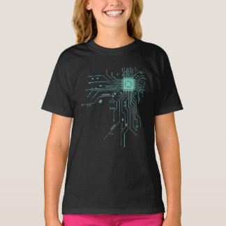 Camiseta Computer CPU Chip PCB Circuit Design Tech Gift