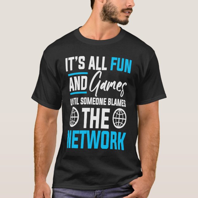 Camiseta Computer Network Engineering Network Engineer  4 (Anverso)