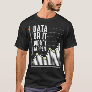 Camiseta Computer Scientist developer Behavior Analyst Data