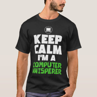 Camiseta Computer Whisperer Developer Programmer Tech Suppo