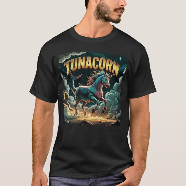 Camiseta Cómputo de la creatura del Ilustracion Tunacorn (Anverso)